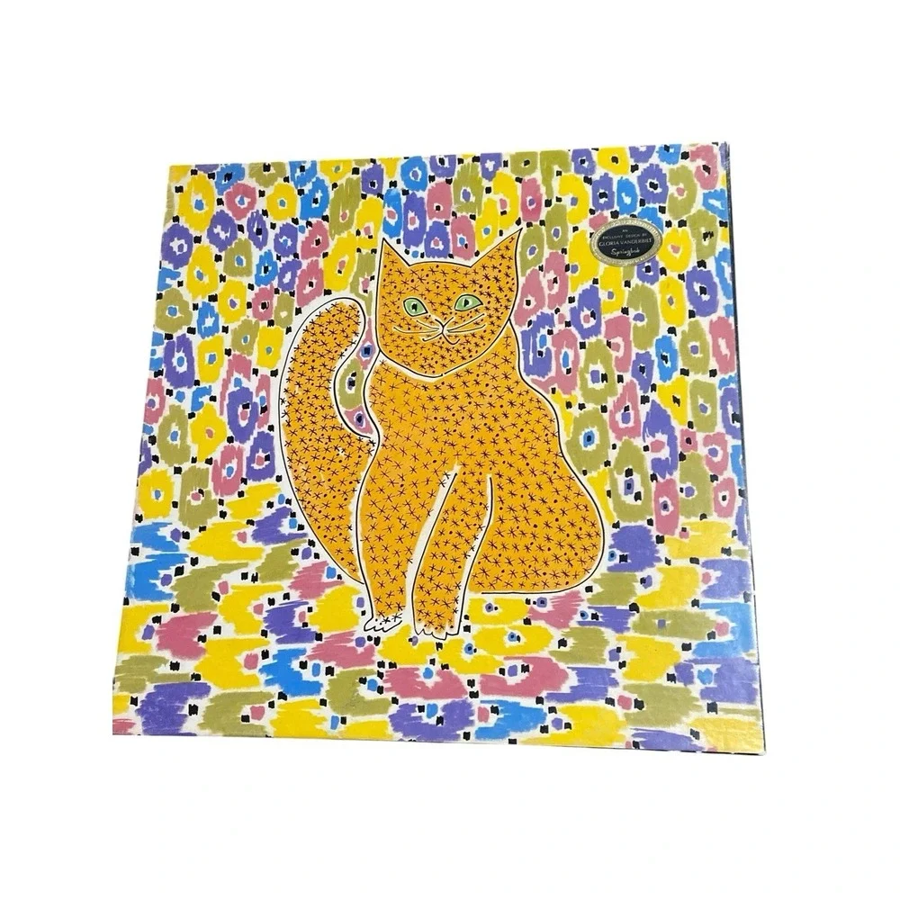 Vtg Springbok 500p puzzle - The Marmalade Cat, Gloria Vanderbilt Complete